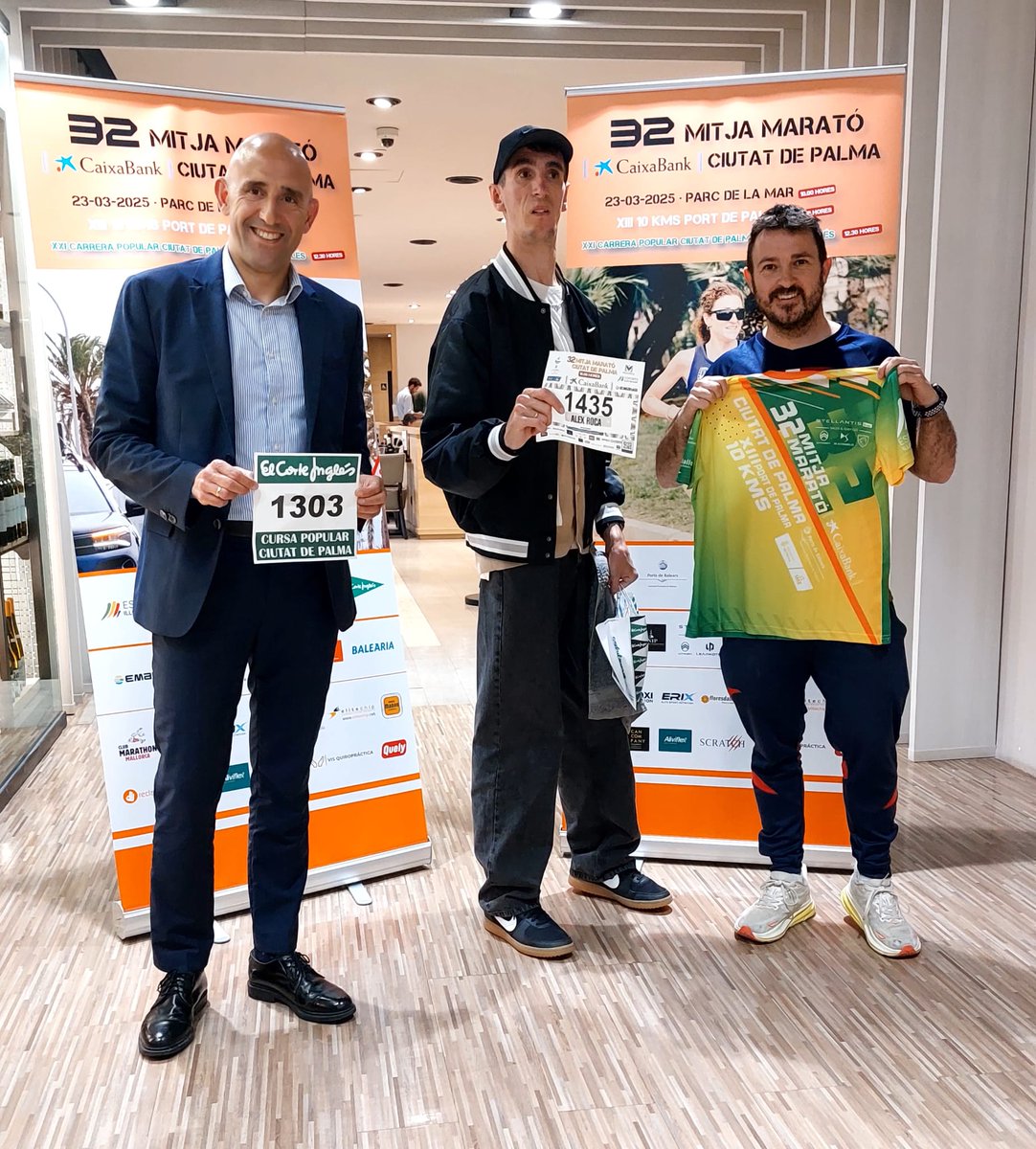 Aleix Roca correrá la prueba de 10kms incluida en la M edia Maratón Ciutat de Palma y Cursa popular El Corte Inglés.