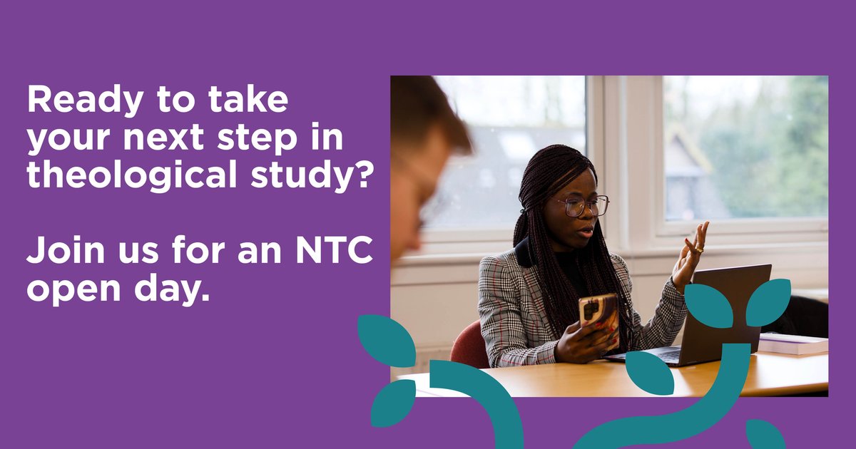 🎓Curious about theological studies? Join us for an Open Day on April 1st in Didsbury.

✔️ Explore our programmes (incl. the new BA in Counselling)
✔️ Learn about the application process ✍
✔️ Meet our staff 👩‍🏫👨‍🏫
✔️ Q&amp;A session❓
✔️ Book here: postly.app/3oVb