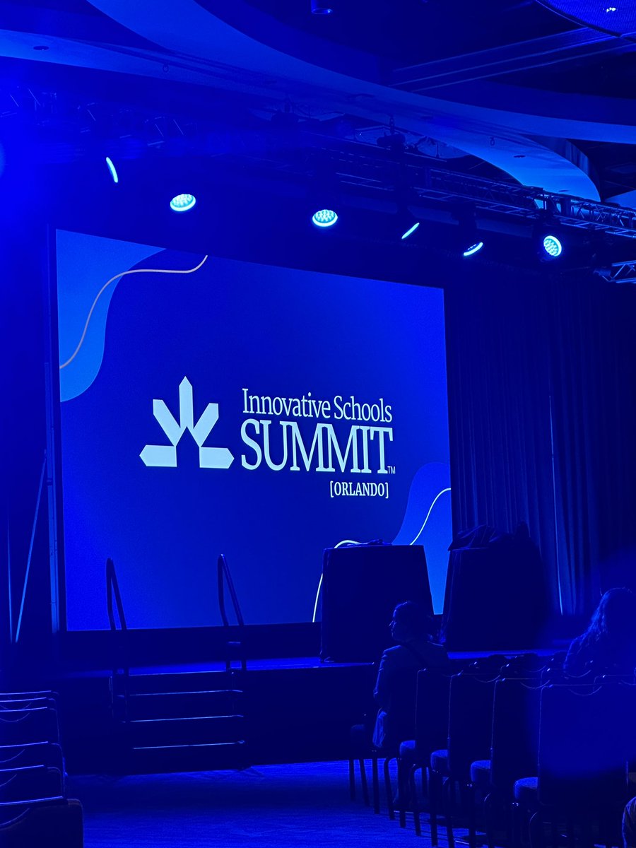 Charleshall83's tweet photo. Just went to the official conference opener for the #InnovativeSchoolsSummit
Conference!! This is going to be good. Thank @JamesABlue21 for letting me go. https://t.co/LFyxHM6Zfx