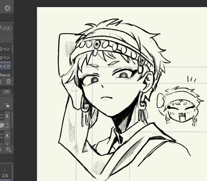 毎度のことながら線がふにゃふにゃすぎるのでレイヤー1枚で線と影描いて、影ごと削りながら修正したりと効率よくやりたい…

と漫画描く前に試し描きしてはコレジャナイになって結局練習だけで終わる 