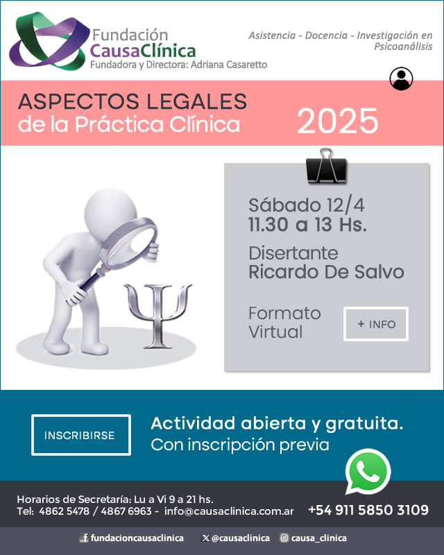 causaclinica's tweet photo. Charla Gratuita Aspectos Legales  #causaclinica #aspectoslegales https://t.co/IY1RIFzLwE https://t.co/9CUEqCAMHg