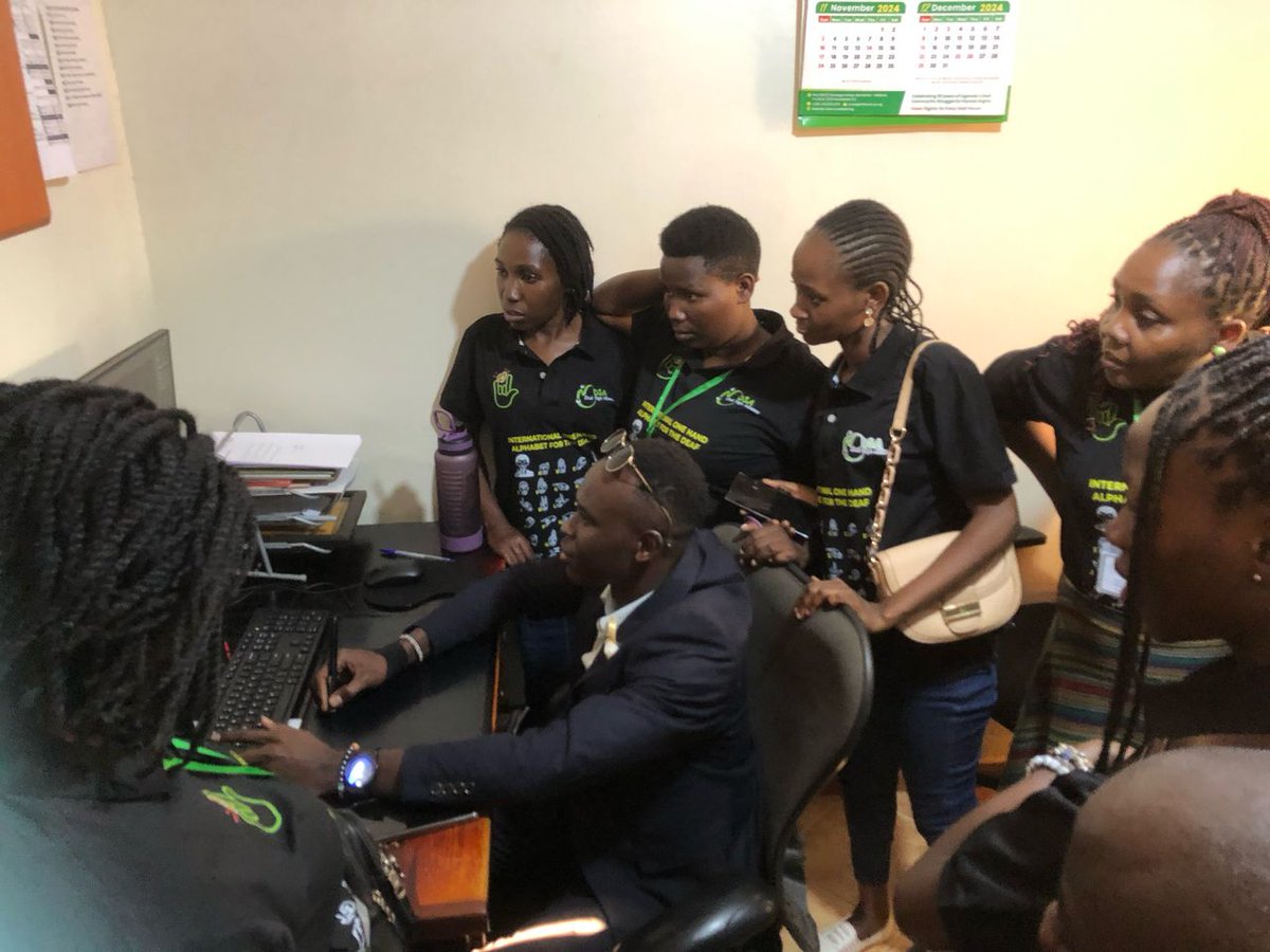 deaf_alliance's tweet photo. As part of our efforts to promote sign language, we successfully conducted a comprehensive sign language training course for 18 students from Makindye Division, KCCA, including government officials for 3 months.

https://t.co/JNAjTiyZkG https://t.co/DsG0iDTqNx