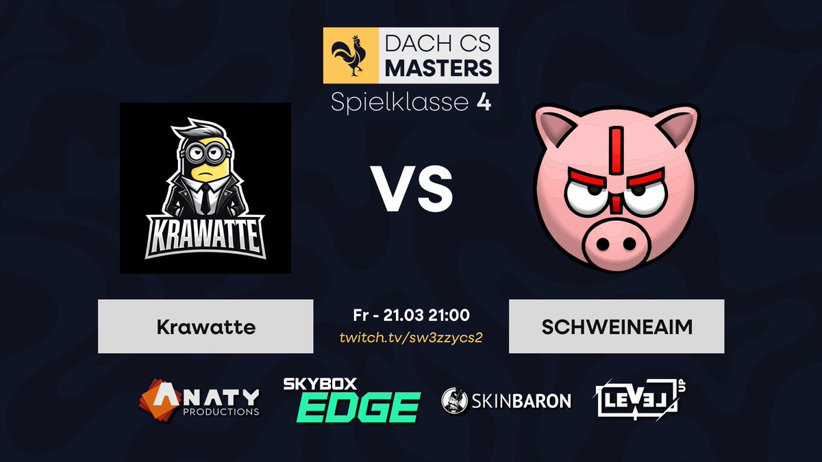 kenner_der's tweet photo. 👔-Comeback!!
#96 vs #114 im @dachcs-Ranking🤠
Heute um 21:00 Uhr auf:
https://t.co/inIkzLFvU0 (Cast)/
https://t.co/KVez95jkrd (@TeamSchweineaim-POV)
#DACHCSMasters #SPK4 #Spieltag3 https://t.co/4nxDSYgYf7