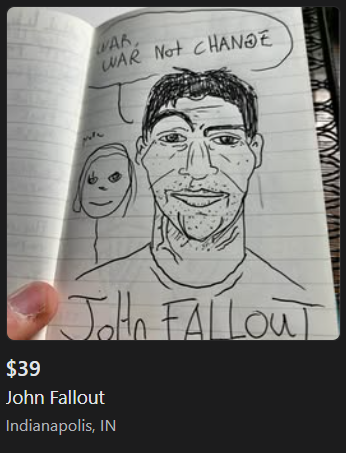 just found the funniest Facebook Marketplace post in my area