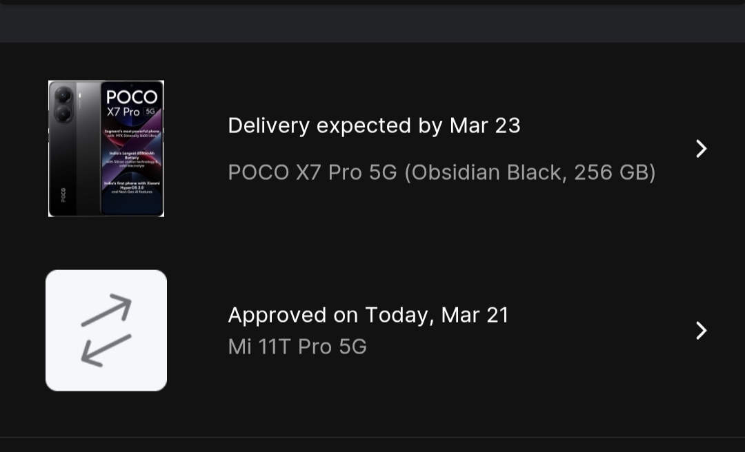 ridhinraj's tweet photo. Just canceled my #nothing phone orders. From my past service experience- they are nothing(just like the name) ordered poco x7 pro instead. @nothingindia  @nothing https://t.co/oVrUIFjmZf