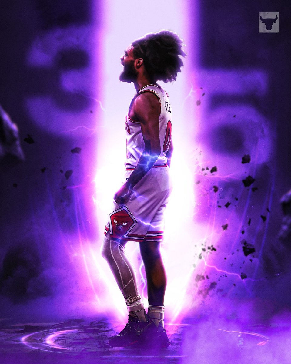 chicagobulls's tweet photo. Coby is HIM 😈 https://t.co/a7eoEA0Q1a