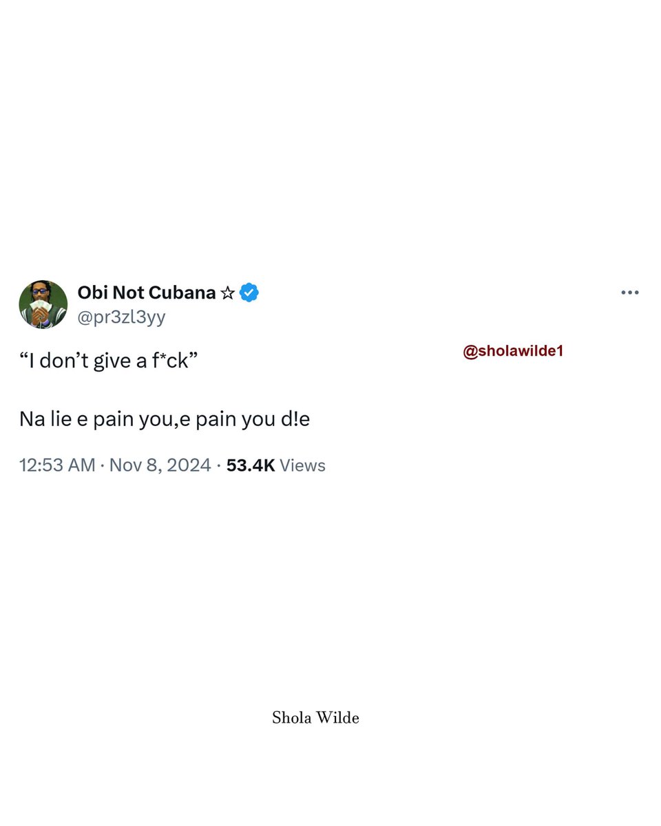 SholaWilde's tweet image. #funnyshit