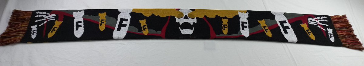 NGSMerch's tweet photo. A new season means a new season scarf that'll be available tomorrow at the NGS merch tent behind the smoking section 👀 https://t.co/ol9vAFHOGm
