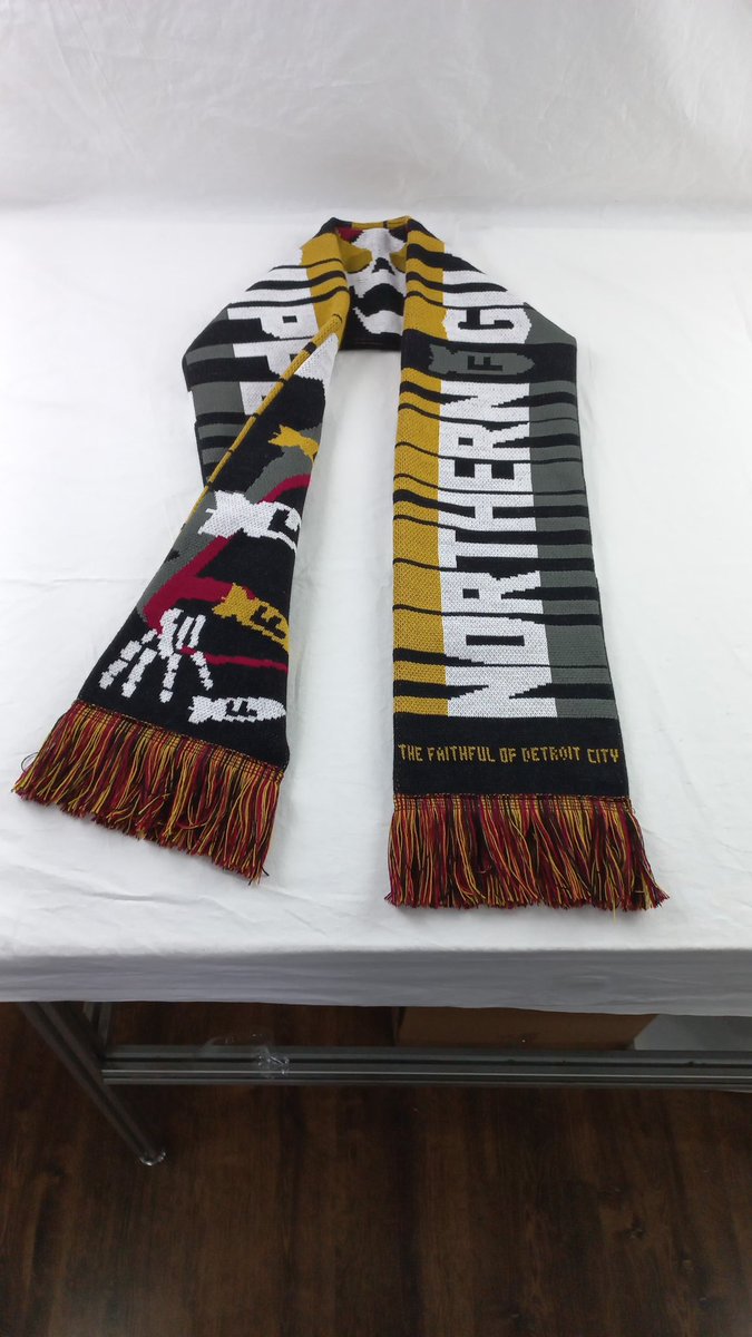 NGSMerch's tweet photo. A new season means a new season scarf that'll be available tomorrow at the NGS merch tent behind the smoking section 👀 https://t.co/ol9vAFHOGm