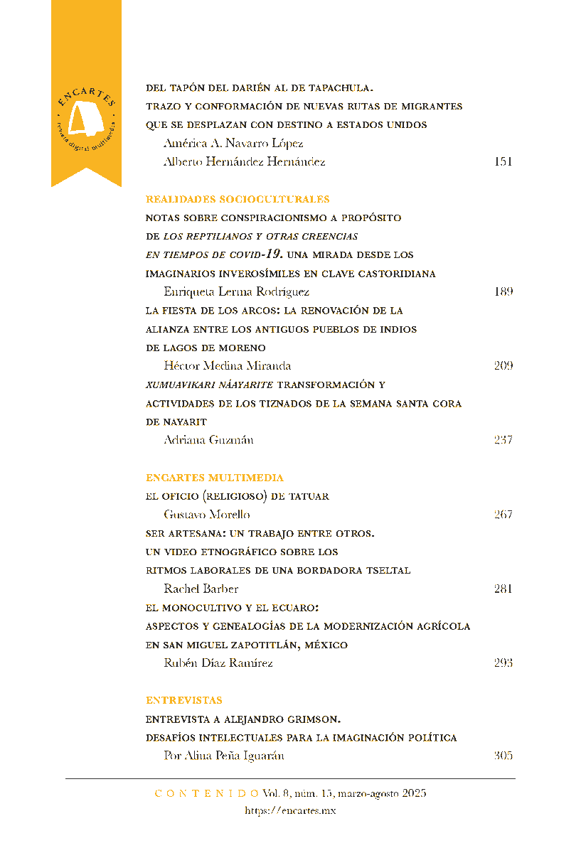 RevistaEncartes's tweet photo. #YaEstáAquí!!!! 🎉🍾 El número 15 de la revista #EncArtes_Multimedia "Rutas, dinámicas y respuestas a la migración: del Darién a Tapachula".
👉 https://t.co/1Au8ciM8Qy https://t.co/O30OI1s2X7