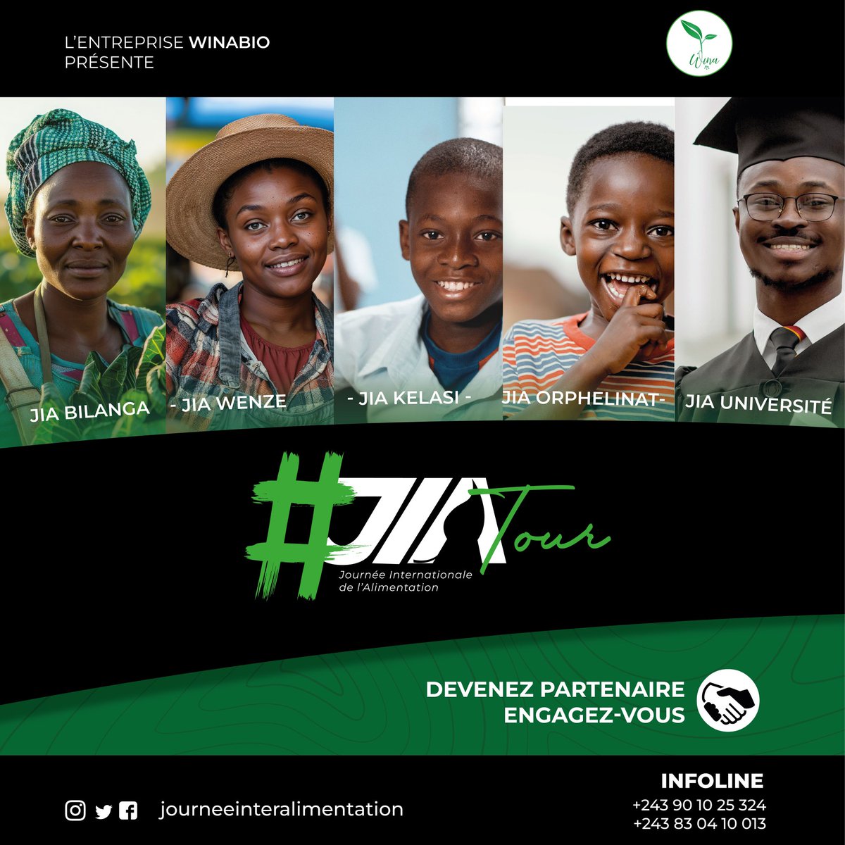 Journeeinterali's tweet photo. En marge de la journée internationale d’alimentation, JIA TOUR part à la rencontre des communautés. 

🌍Ensemble, partageons et célébrons l'énergie de l'alimentation durable. 

Échange - Assistance - Information - Sensibilisation - Ateliers.

#JIAPULSE #JIATOUR #ALIMENTATION https://t.co/2meGtQ4rhB