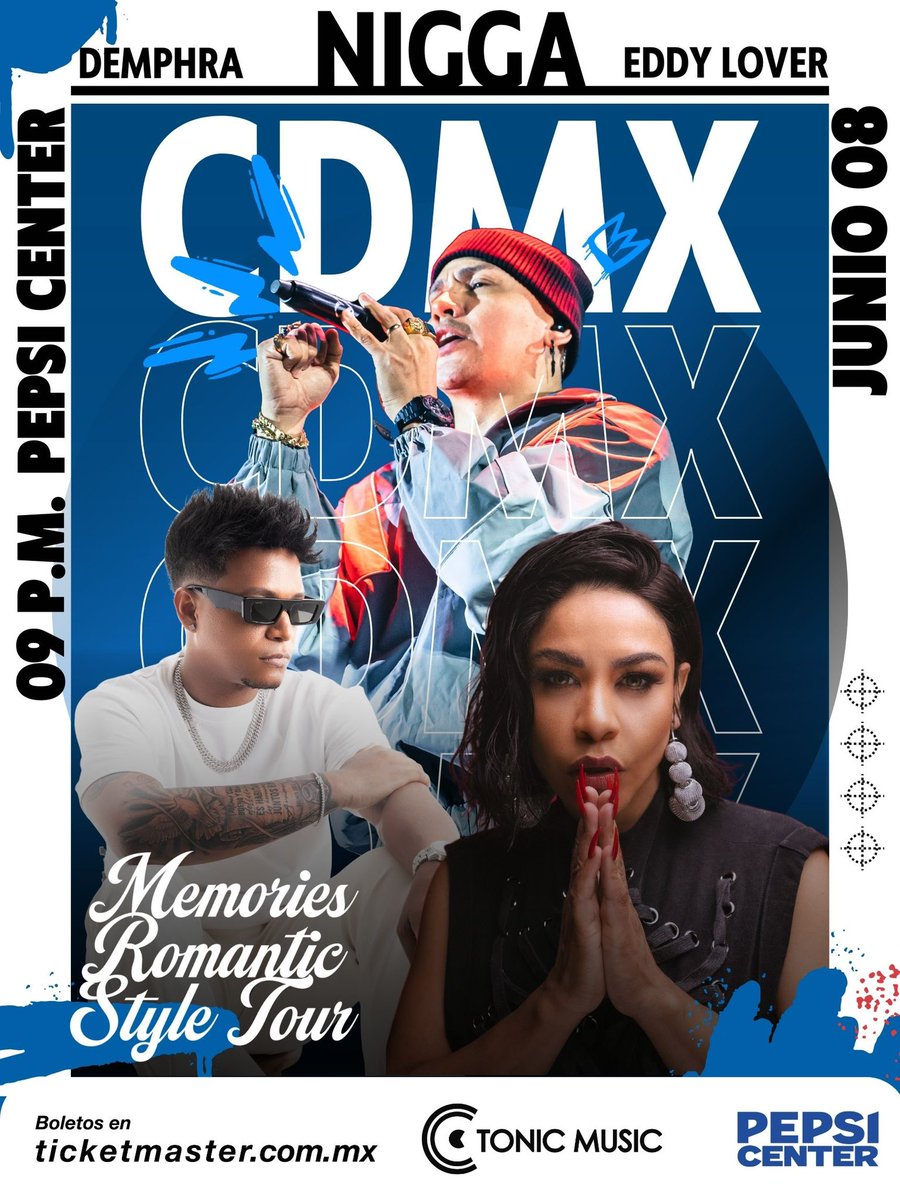 México !!! 🇲🇽 
Por que ustedes lo pidieron!!!
2da Fecha/ 08 Jun Pepsi Center Cdmx

ticketmaster.com.mx/romantic-style…

#México
#DemphraFactoria