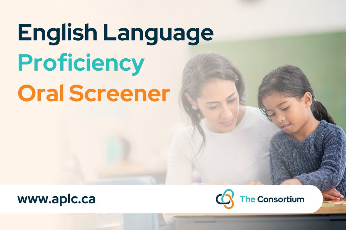 Check out this new resource, the English Language Proficiency Oral Screener, an assessment tool teachers can use to identify the English levels of students as well as inform instruction in all subject areas.

🔗bit.ly/APLCEALscreener
#EAL #ELL