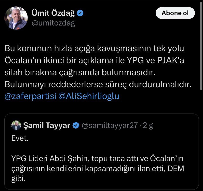 9sn's tweet photo. Zafer partisi, mit tarafından Türkçüleri kontrol altında tutmak için kurulmuş, federasyona onay vermiş, Türk halkını ve partilisini satmış bir partidir. 

2019’da mit bölge başkanı, benim de bulunduğum bir grubu toplantıya çağırmış, birleşmeyi nasıl sağlayabiliriz diye sormuştu. https://t.co/N6A80Dw7o6