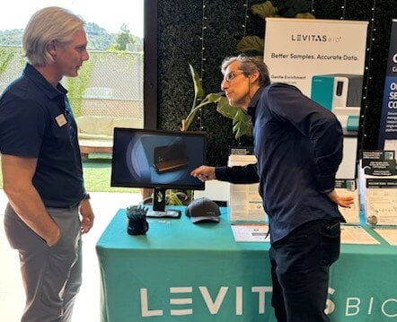 levitasbio's tweet photo. We had a fantastic time at the LRIG meeting in San Diego yesterday! Good conversations for great science!
Curious how LeviCell 96 can transform your sample prep workflow? Learn more here: https://t.co/VP0mXUlg3N https://t.co/YFVs2wVedS