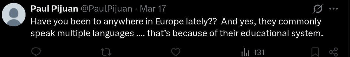 builderlaw's tweet photo. @PaulPijuan 

When was the last time you were in Europe? Wasn't it over 10 years ago? https://t.co/0RoFn3yhhe