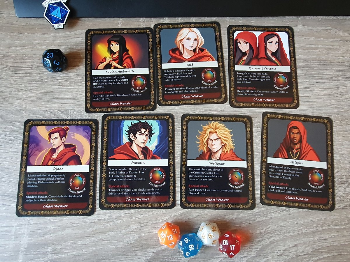 LouiseBlackwick's tweet image. After months of keeping it a secret, it's finally official:
VIVIAN AMBERVILLE is getting its own Dungeons&Dragons card game!
Here's a sneak peek into the deck. Each card features a character from the popular Vivian Amberville fantasy book series!
Info: bit.ly/4kQnAx0