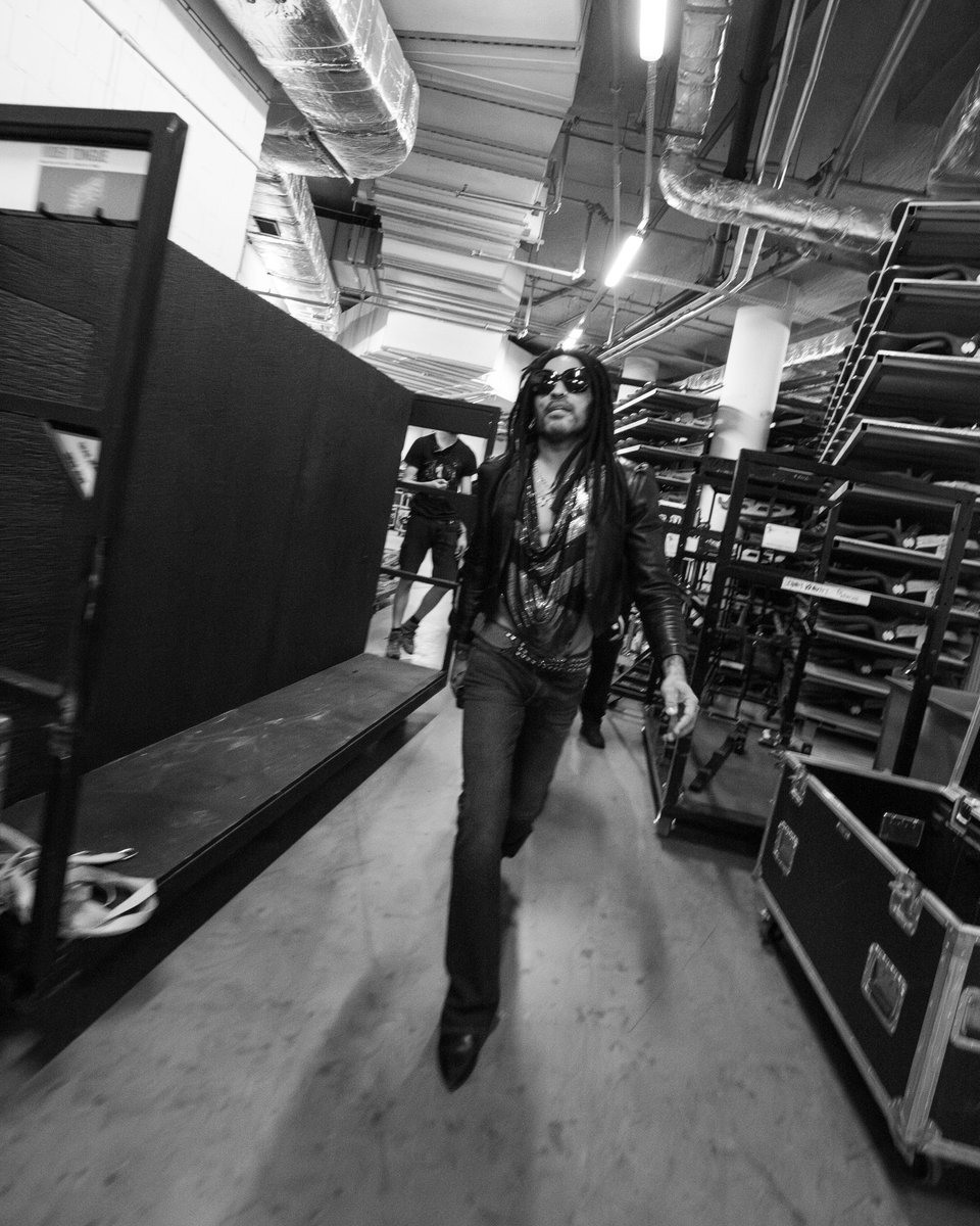 LennyKravitz's tweet photo. Blue Electric Light is on tomorrow night in Denmark… see y’all there.

📸: Mia Ross https://t.co/Ys6LbtiS9u