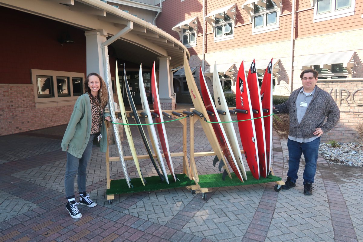 A huge thank you to <a href="/VehiclesWave/">WaveRidingVehicles</a> for donating some pretty amazing 'canvases' for our 8th grade gifted art students!! We can't wait to transform these boards into beautiful works of art!! <a href="/VBMiddle/">VBMiddle</a>