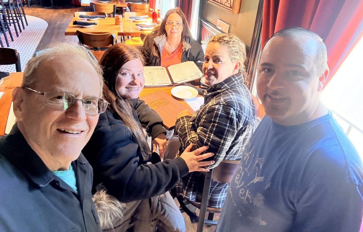 TGIF!  Gang of POMers enjoyed lunch at a local bistro this afternoon.  Have a great weekend!