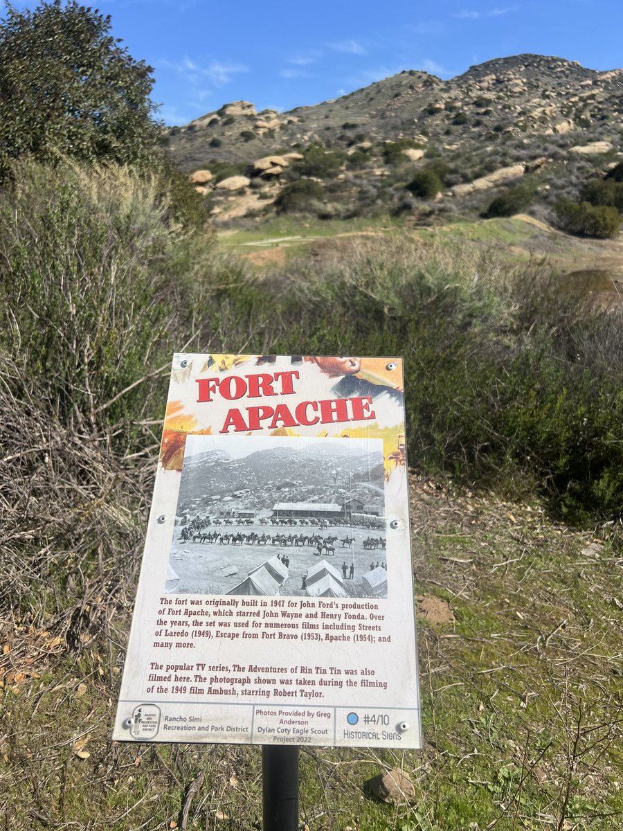 LaurasMiscMovie's tweet photo. #Corriganville #FortApache https://t.co/QpHuXuz5gw