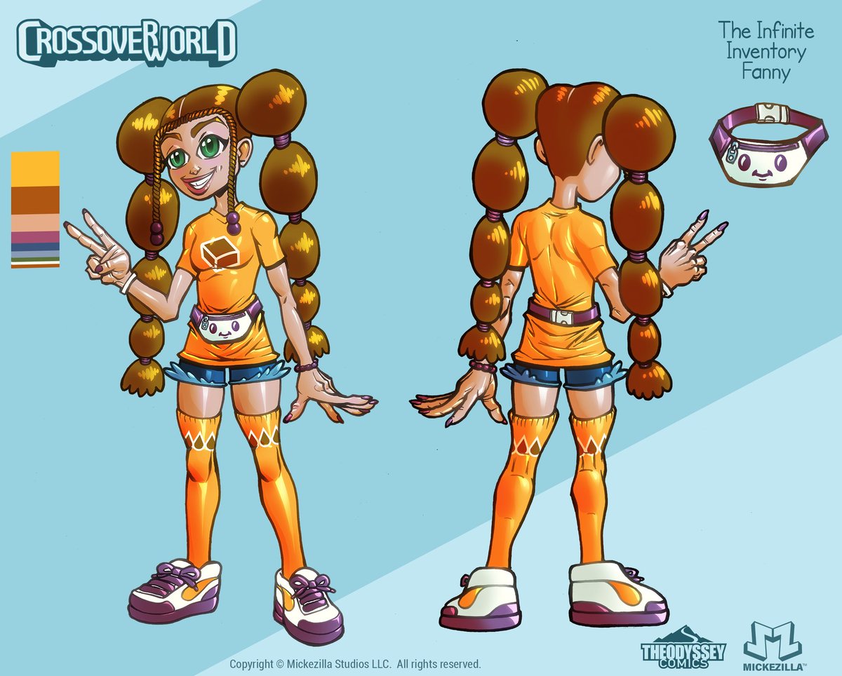 Mickezilla's tweet photo. Caramel Collins is an average high school girl from Florida who happens to be the long-lost descendant of a beloved royal family from a mystical magical world.
.
.
.
.
#CrossoverWorld #mickezilla #dirktheduppy #princess #caramel #princesscaramel #characterdesign #conceptart https://t.co/otUScUPOz6