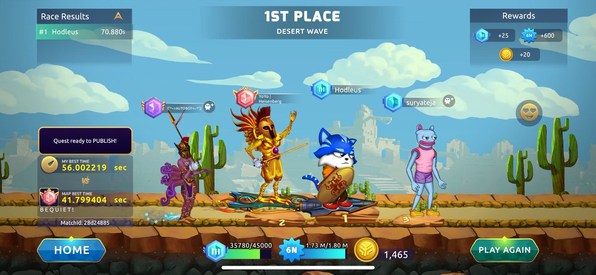 A run to remember which came on the final game of the day 🏃🏻‍♂️😁 
#tevarun <a href="/tevaera/">Tevaera - Wishlist DeGen Rivals on Steam.</a> <a href="/HeisenbergYoYo/">YoYo | Heisenberg</a>