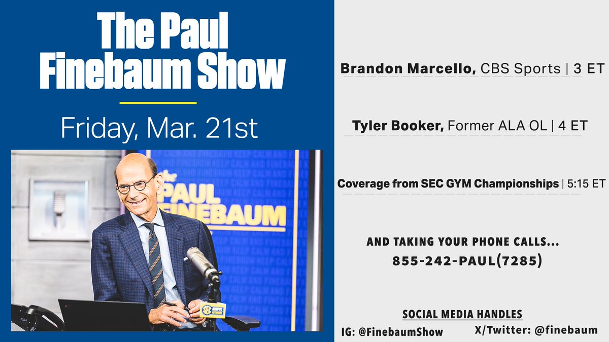finebaum's tweet photo. Our plans for this #FinebaumFriday
We also find out the winners of the Rodent Region - 1st Round. Voting opens in 10 mins. https://t.co/VEYgIwoqOJ