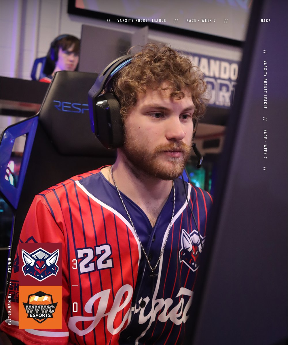 🧵Last night's results: A Thread🧵

Our in-person Rocket League match kicked off the night with SU taking a clean 3 - 0. 

Thank you again to WVWC for making the drive!

🎮 Varsity RL [3 - 0] <a href="/WVWCesports/">West Virginia Wesleyan Esports</a> 

#SUwin