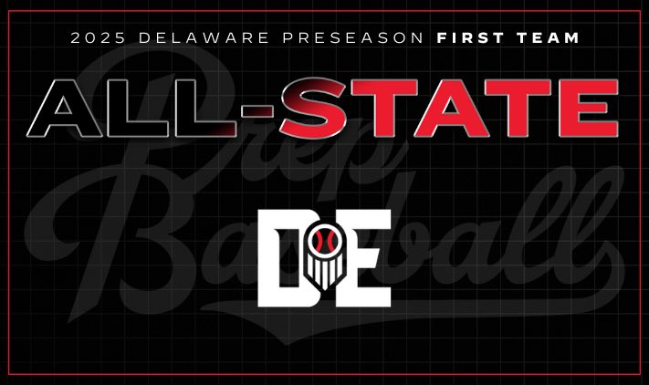 🚨 Delaware Preseason All-State Teams 🚨

💎 First Team

See the full list that includes 17 players across the First State.

See the full team HERE 👇
🔗: prepbaseballreport.com/news/MD/prep-b…

#BeSeen <a href="/JNaill8/">Jamie Naill Jr</a> || <a href="/LedgerPBR/">Cole Ledger</a>