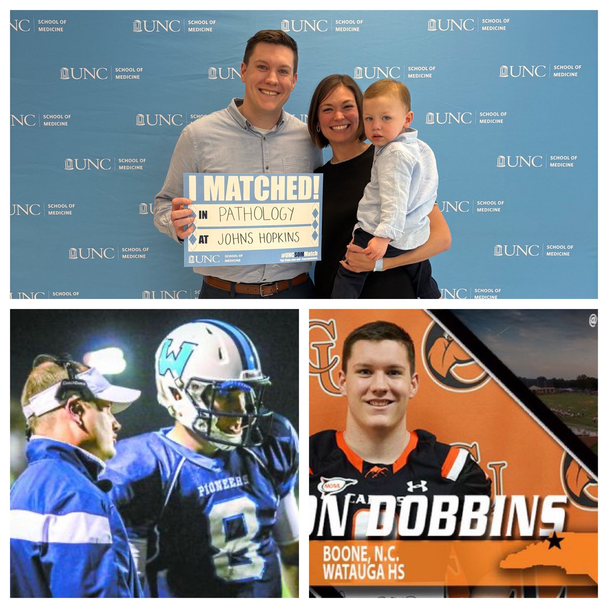 Dr. Dobbins! 👊 Big congrats to Dr. Dobbins on securing his residency at Johns Hopkins! First QB (2013) in the #WorkToWin culture, now making waves in the medical field. Your hard work continues to inspire—so proud of you! #PioneerPride #BuiltDifferent”