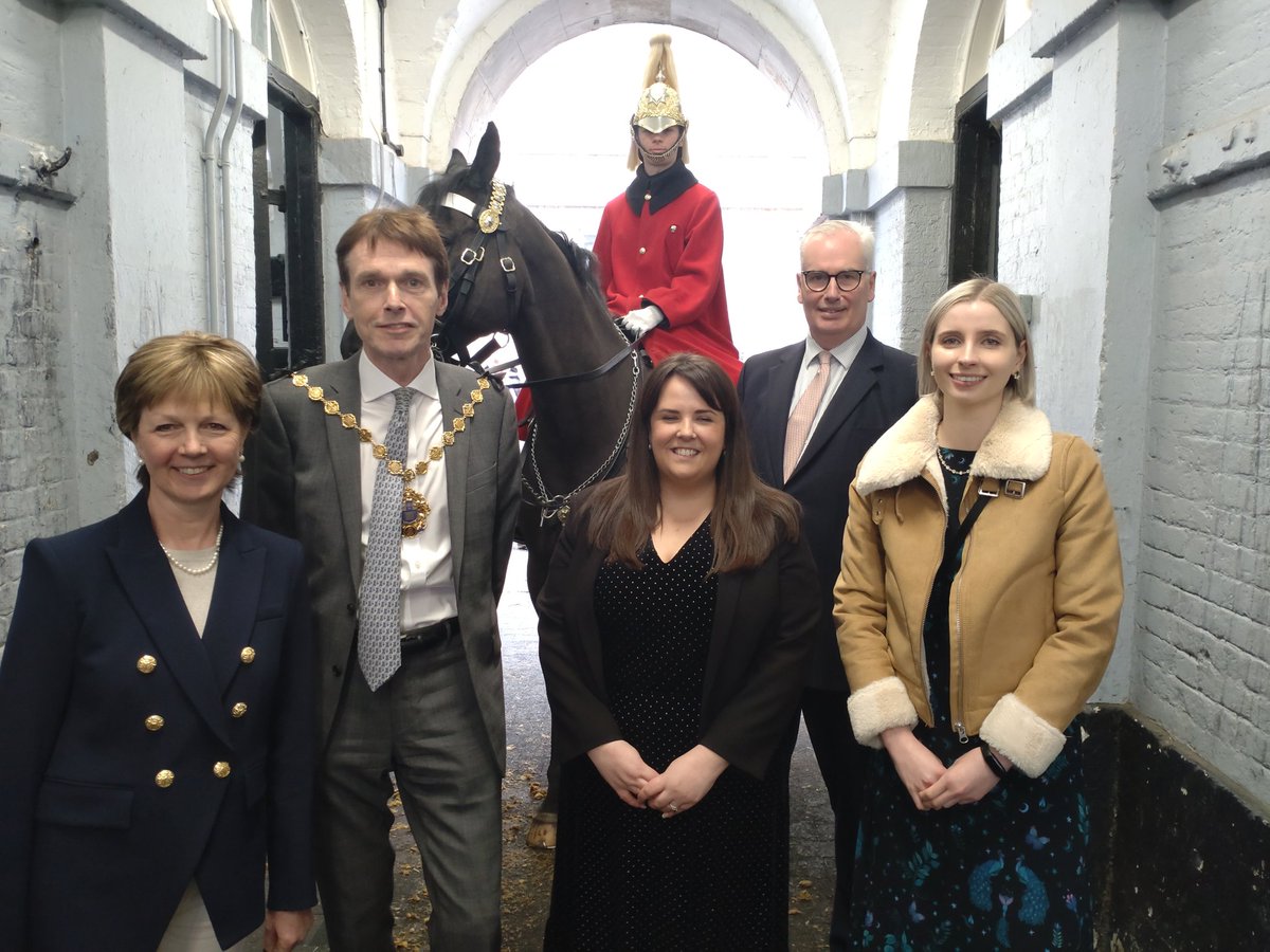 LM_Westminster's tweet photo. Westminster has many connections with @BritishArmy so a pleasure to visit the @HCav1660 museum with @CityWestminster Cllrs @ormsby_ellie &amp; Rachael Robathan. This regiment is a fighting unit along with its ceremonial duties. Always impressive to see the changing of the Guard! https://t.co/op4aWcNPQ0