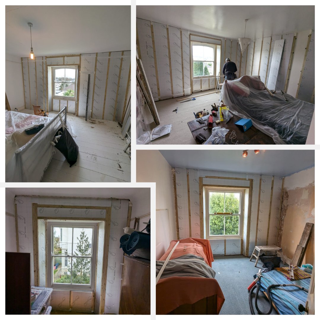 CLBuildServices's tweet image. We have recently been undertaking a large internal insulation job. Lots more pictures to follow soon...