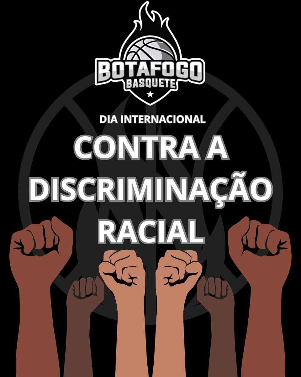 Racismo não tem espaço dentro e fora das quadras! ✊🏿✊🏾✊🏽

No #DiaInternacionalContraADiscriminaçãoRacial, reforçamos nosso compromisso com a igualdade e o respeito. O esporte é união, e a luta contra o preconceito é de todos nós!

#RacismoNão #IgualdadeParaTodos #ÉaNossaHistória