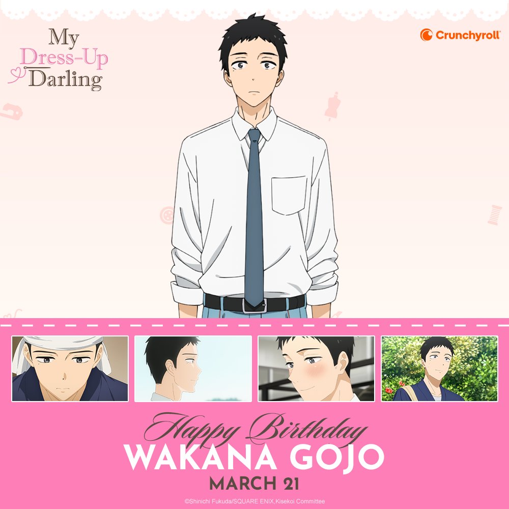 Happy Birthday to the quiet genius behind the cosplays, Wakana Gojo! ✂️✨