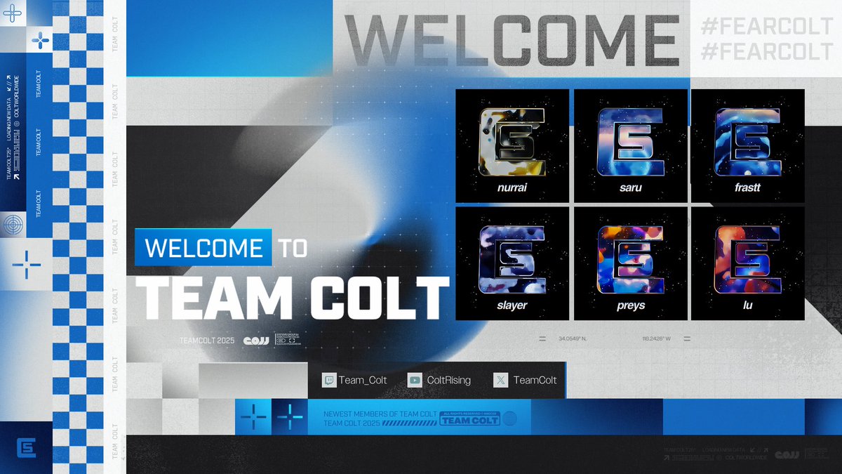 Welcome the newest Colt members to the team!

#FearColt