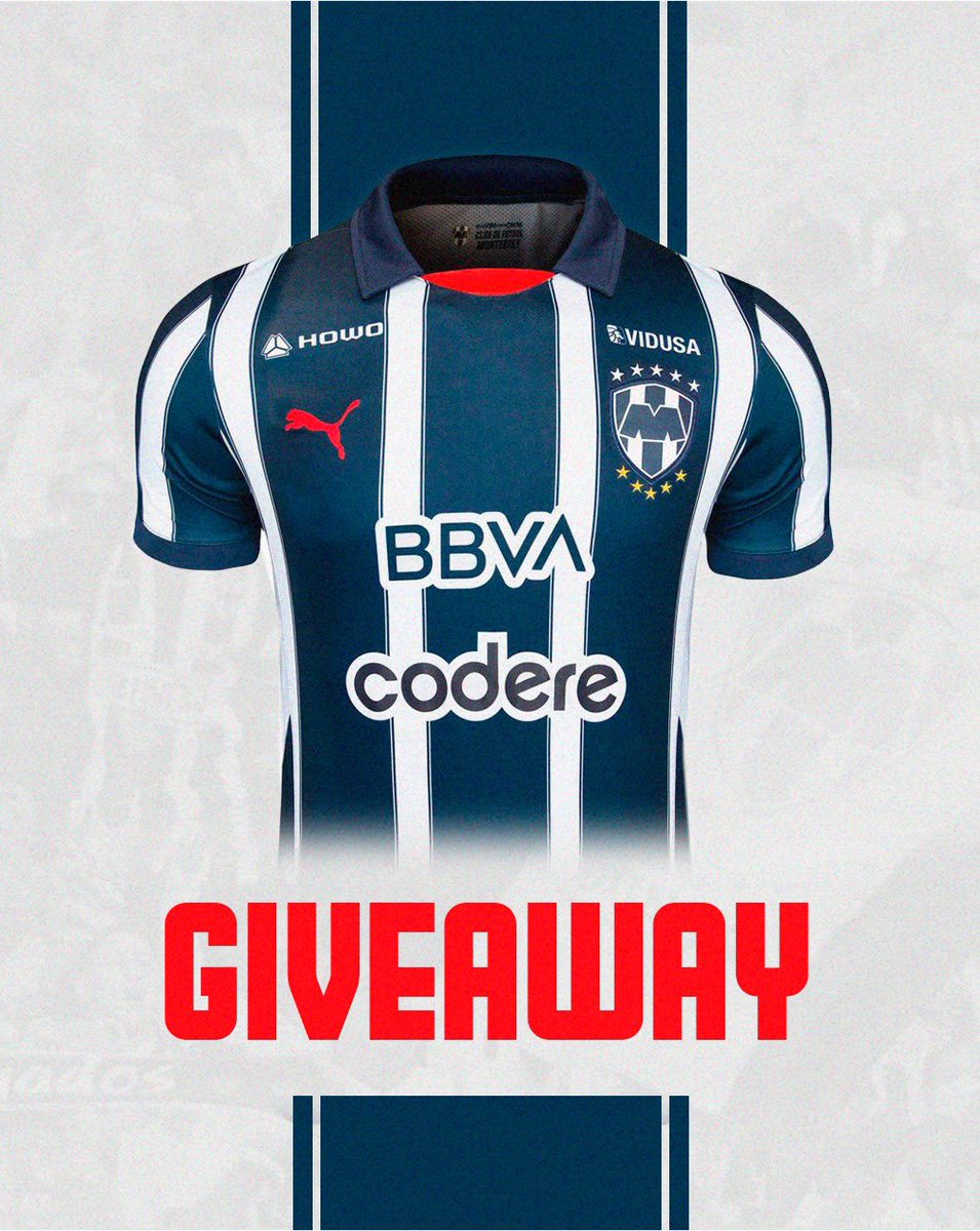 FelipeGalindot's tweet photo. VIDUSA te regala el jersey de Rayados🤩🇫🇮

Sigue los pasos para participar

📲 Sigue la cuenta 
@vidusacasas
👍 Da like a este tweet 
🔁 RT 
👥 Menciona a un amigo

El ganador se dará a conocer el 24 de Marzo. 

*Aplican restricciones. https://t.co/Du2vzrwaXT