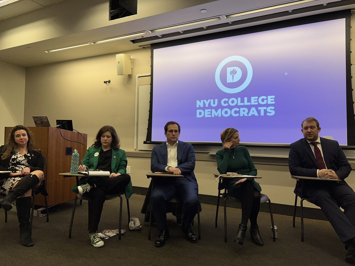 NYU College Democrats (@nyudems) on Twitter photo Thank you to everyone who attended our City Council District 4 Forum last night! We had a great time hearing each candidate’s vision for the future of District 4 and New York City. Thank you to everyone who attended our City Council District 4 Forum last night! We had a great time hearing each candidate’s vision for the future of District 4 and New York City.