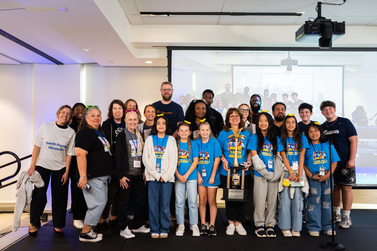 GameplanEd's tweet photo. Last week, Gameplan proudly sponsored the South Florida Minecraft Showdown! 🏆

Students across Miami-Dade, Broward &amp; Palm Beach competed with amazing creativity &amp; teamwork. Big thanks to all who made it happen - showcasing the power of esports in education! 

#EdTech https://t.co/IyeZhVUzLG