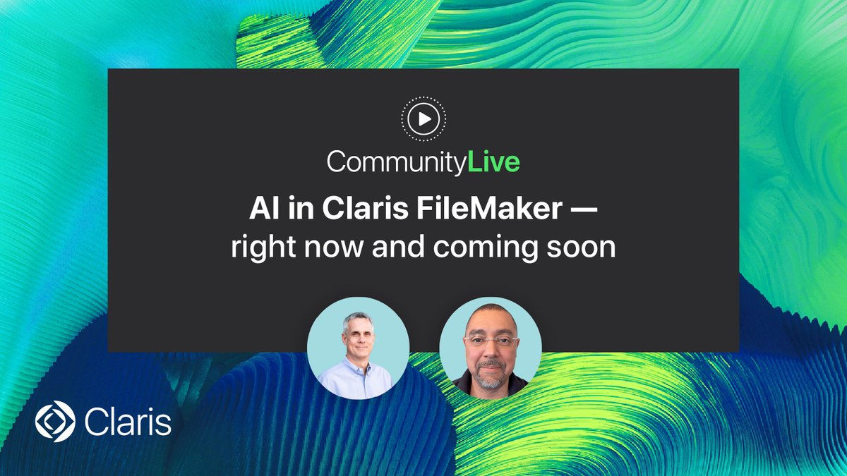 Claris, an Apple company tweet media