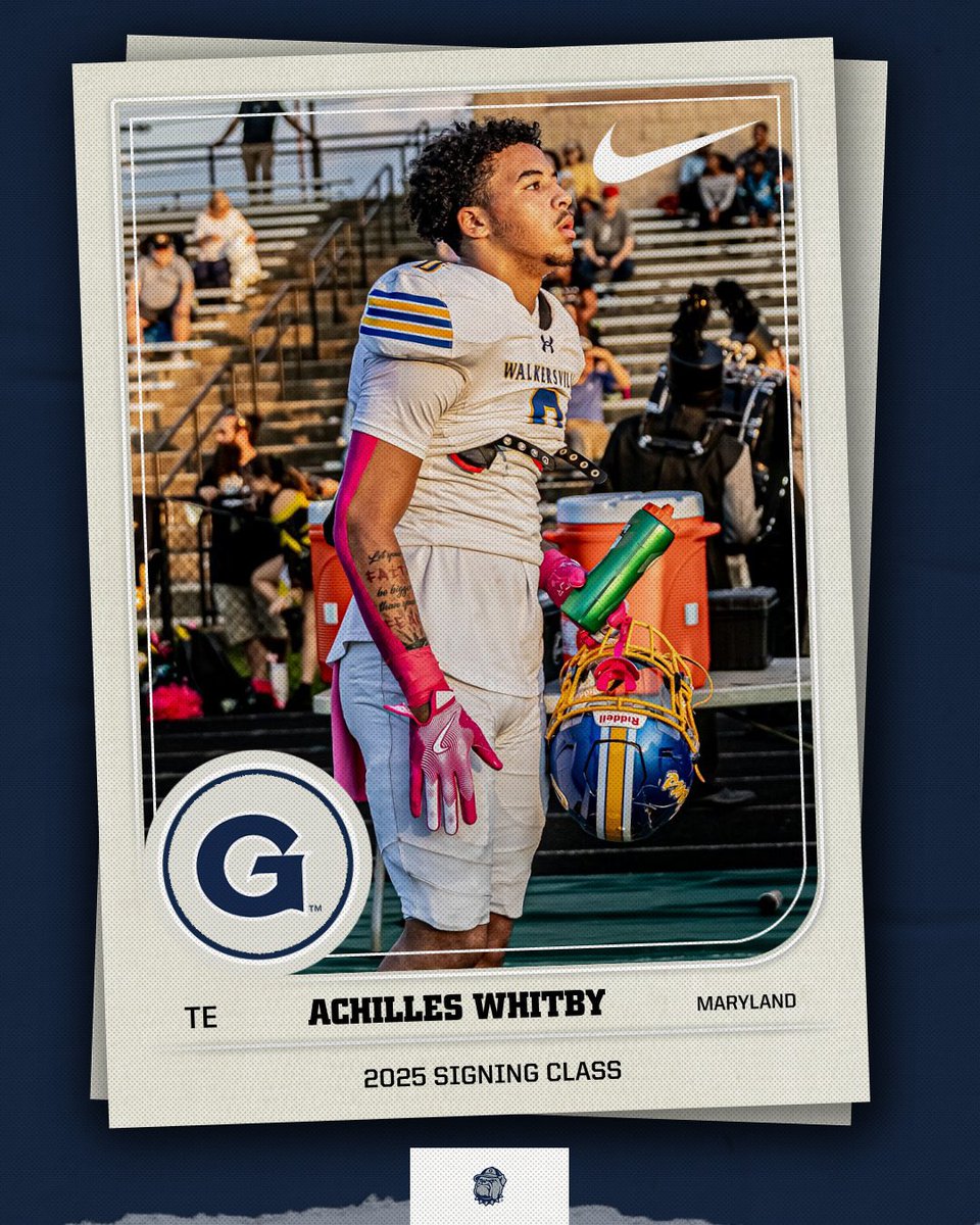 Georgetown Football (@hoyasfb) on Twitter photo Officially home on The Hilltop πΆ π¦΄
π¦πππ‘ππ β <a href="/achilles_whitby/">achilles whitby</a>
π Walkersville, MD
π« Walkersville HS
π TE
A matchup nightmare and one of the best Tight Ends in the DMV is staying close to home! Welcome to the Hilltop, Achilles!
#NSD25 x #HOYASAXA Officially home on The Hilltop πΆ π¦΄
π¦πππ‘ππ β <a href="/achilles_whitby/">achilles whitby</a>
π Walkersville, MD
π« Walkersville HS
π TE
A matchup nightmare and one of the best Tight Ends in the DMV is staying close to home! Welcome to the Hilltop, Achilles!
#NSD25 x #HOYASAXA