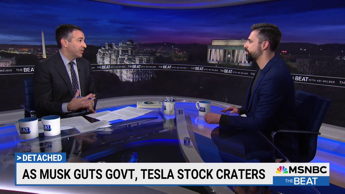 The Beat with Ari Melber (@thebeatwithari) on Twitter photo The NYT's <a href="/ezraklein/">Ezra Klein</a> joined <a href="/AriMelber/">Ari Melber</a> for an extended conversation on the Trump-Musk agenda, the role of media and the internet in shaping politics, and more.
Full interview: youtube.com/watch?v=B4abY1… The NYT's <a href="/ezraklein/">Ezra Klein</a> joined <a href="/AriMelber/">Ari Melber</a> for an extended conversation on the Trump-Musk agenda, the role of media and the internet in shaping politics, and more.
Full interview: youtube.com/watch?v=B4abY1…
