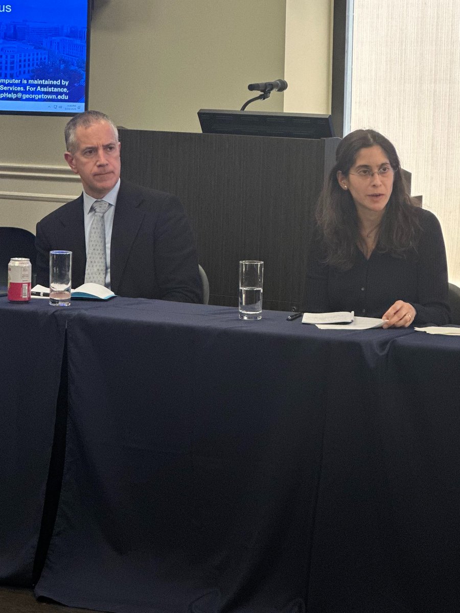 GUConstitution's tweet image. Yesterday marked the start of our inaugural Legal Philosophy and Constitutional Theory Junior Scholars Conference, featuring a series of dynamic presentations and engaging discussions on foundational questions at the intersection of law and philosophy.
Presentations will…