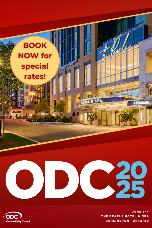 ONDairyCouncil's tweet photo. Mark your Calendar! ODC Convention 2025 is almost here & as a proud Canadian, we want YOU to help drive our next chapter! This year we've partnered with Pearle Hotel & Spa in Burlington-Rooms will fill up fast! https://t.co/BWD6kjc3fS #ODCConvention2025 #RegistrationOpeningSoon https://t.co/hSsdsRotje