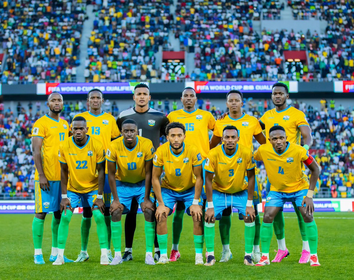 UrugwiroVillage's tweet image. This evening at Amahoro Stadium, President Kagame and First Lady Jeannette Kagame attended the 2026 FIFA World Cup qualifier game between Rwanda’s Amavubi and Nigeria’s Super Eagles.