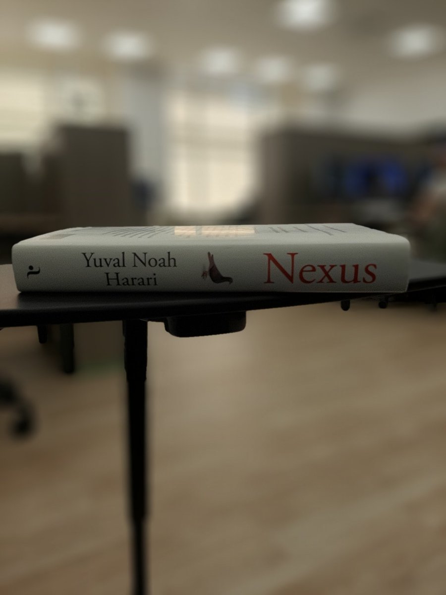 7onahl's tweet image. The analytical approach of history always makes a good read of Harai&apos;s books. So did #NexusBook

#Future #AI