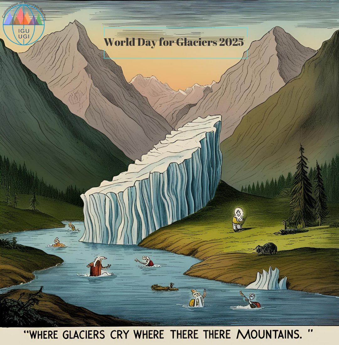 #WorldDayforGlaciers ❄️🗻Glaciers are the water sources of life that have accumulated for centuries in the heart of #MountainousRegions⛰️ But the rapidly increasing effects of #GlobalWarming are irreversibly melting these ancient ice caps. instagram.com/p/DHdwFDlCY2J/…