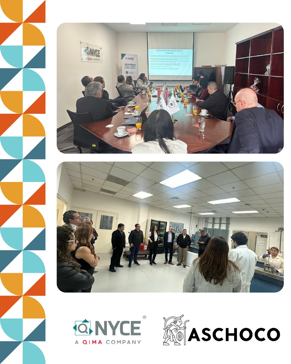 ¡Gracias a <a href="/NYCE_MX/">NYCE S.C.</a> por recibirnos! Hoy llevamos a cabo nuestra junta mensual de asociados en sus instalaciones, recorrimos sus oficinas y escuchamos a Pablo Corona, Director Global de Ventas, quien nos habló sobre los Estándares ISO y su impacto en la competitividad del sector.