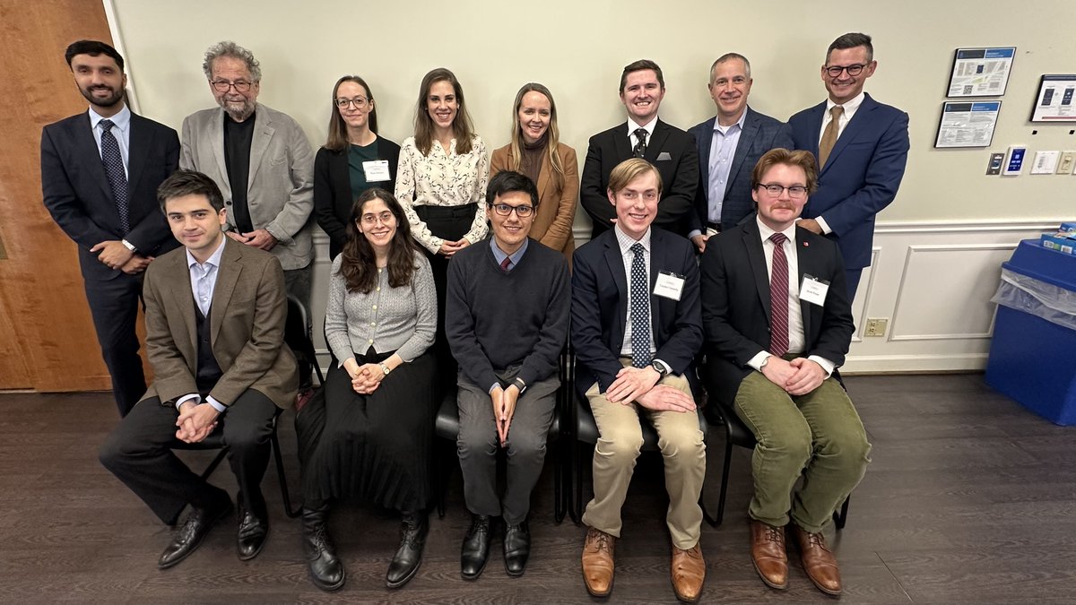 GUConstitution's tweet image. Yesterday marked the start of our inaugural Legal Philosophy and Constitutional Theory Junior Scholars Conference, featuring a series of dynamic presentations and engaging discussions on foundational questions at the intersection of law and philosophy.
Presentations will…