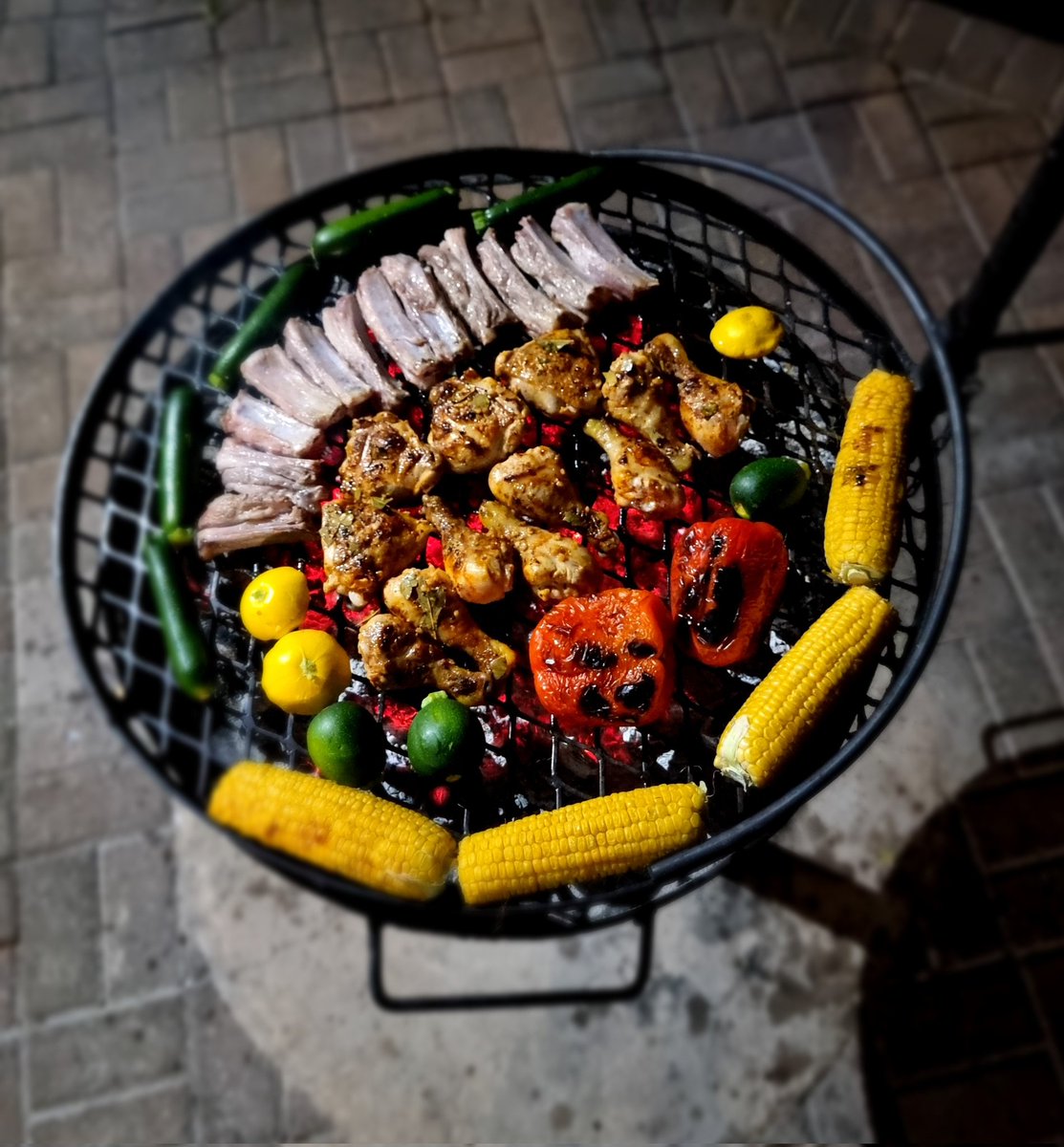 Braai at Lower Sabie rest camp in the Kruger National Park with <a href="/KimmyPearson/">Kim Pearson</a>